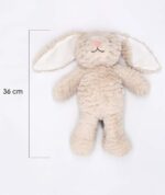 Mollis Hase Kuscheltier Baby (36cm groß) – Weiches Stofftier für Kinder & Babys – Bild 4