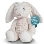 Mollis Hase Kuscheltier Baby (36cm groß) – Weiches Stofftier für Kinder & Babys